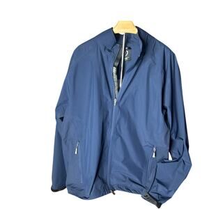 Zero Restriction Tour Series navy blue full zip golf jacket mens size xl